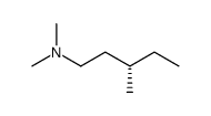 1-Pentanamine,N,N,3-trimethyl-,(3S)-(9CI) Structure