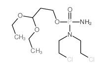 Aldophosphamide diethyl acetal Structure