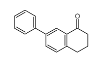 7-phenyl-3,4-dihydro-2H-naphthalen-1-one结构式