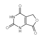 Furo[3,4-d]pyrimidine-2,4,7(3H)-trione,1,5-dihydro- Structure