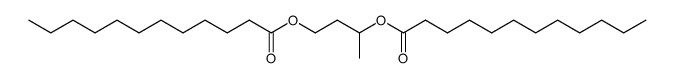1,3-bis-lauroyloxy-butane Structure