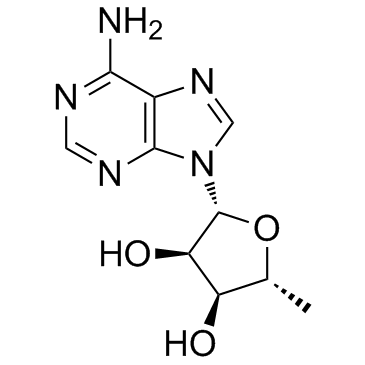 5'-脱氧腺苷结构式