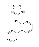 biphenyl-2-yl-(1H-tetrazol-5-yl)-amine结构式