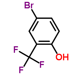 4-溴-2-三氟甲基苯酚结构式