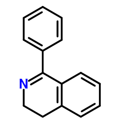 1-苯基-3,4-二氢异喹啉结构式