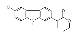 卡洛芬乙基酯(卡洛芬杂质)结构式