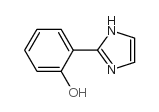 2-(1H-咪唑基-2-基)苯酚结构式