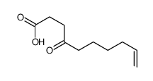 4-oxodec-9-enoic acid Structure