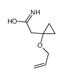 Cyclopropaneacetamide, 1-(2-propenyloxy)- (9CI)结构式