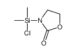 3-[chloro(dimethyl)silyl]-1,3-oxazolidin-2-one Structure
