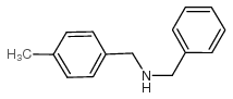 BENZYL-(4-METHYLBENZYL)AMINE Structure