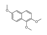 1,2,6-Trimethoxynaphthalene Structure