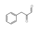 Benzenepropanal, a-oxo-结构式