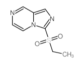 Imidazo[1,5-a]pyrazine,3-(ethylsulfonyl)-结构式