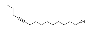 10-tetradecyn-1-ol结构式