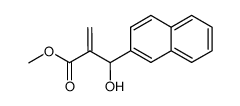 methyl 2-(hydroxy(naphthalen-2-yl)methyl)acrylate Structure