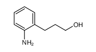 3-(2-氨基苯基)-1-丙醇结构式