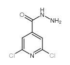 2,6-二氯异烟酰肼结构式