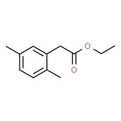 Benzeneacetic acid, 2,5-dimethyl-, ethyl ester Structure