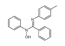N-hydroxy-N-phenyl-N'-p-tolyl-benzamidine Structure
