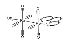 (OC)5ReRe(CO)3(o-phenanthroline) Structure