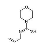 4-Morpholinecarbothioamide,N-2-propenyl-(9CI)结构式