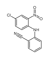 (4-chloro-2-nitrophenyl)-(2-cyanophenyl)-amine结构式