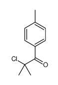2-chloro-2-methyl-1-(4-methylphenyl)propan-1-one Structure