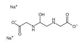 disodium,2-[[2-(carboxylatomethylamino)-2-hydroxyethyl]amino]acetate Structure