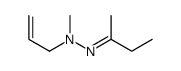 N-[(E)-butan-2-ylideneamino]-N-methylprop-2-en-1-amine Structure