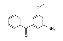 (3-amino-5-methoxyphenyl)-phenylmethanone Structure