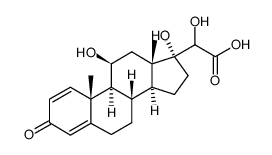 20-dihydroprednisolonic acid Structure