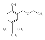 2-(ethoxymethyl)-4-tert-butyl-phenol结构式