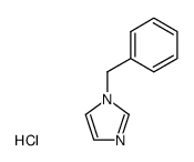 1-benzyl-1H-imidazole hydrochloride结构式