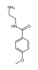 N-(2-Aminoethyl)-4-methoxybenzamide Structure