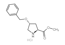 O-苯甲酰基-L-羟基脯氨酸甲酯盐酸盐结构式