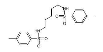 4-methyl-N-[5-[(4-methylphenyl)sulfonylamino]pentyl]benzenesulfonamide结构式