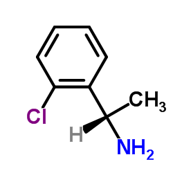 (1S)-1-(2-Chlorophenyl)ethanamine Structure