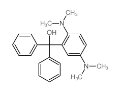 Benzenemethanol,2,5-bis(dimethylamino)-a,a-diphenyl- Structure