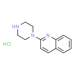 2-(piperazin-1-yl)quinoline hydrochloride Structure