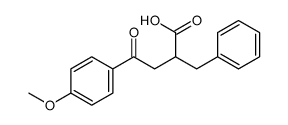 2-benzyl-3-(4-methoxybenzoyl)propionic acid Structure