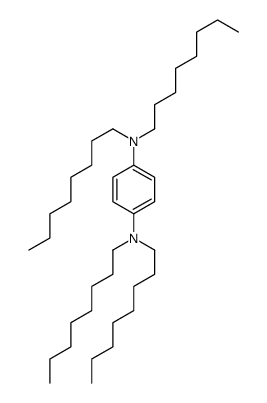 1-N,1-N,4-N,4-N-tetraoctylbenzene-1,4-diamine Structure