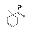 1-甲基环己三烯-3-烯甲酰胺结构式