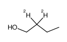 1-(2,2-2H2)-butanol结构式