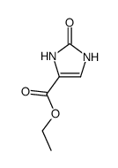 ETHYL 2-OXO-2,3-DIHYDRO-1H-IMIDAZOLE-4-CARBOXYLATE structure