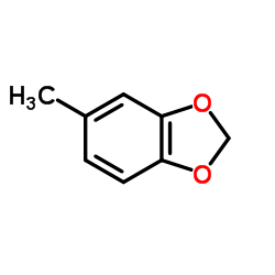 3,4-Methylenedioxytoluene Structure