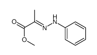 methyl 2-(phenylhydrazinylidene)propanoate结构式