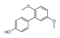 4-(2,5-dimethoxyphenyl)phenol结构式