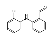 2-[(2-氯苯基)氨基]-苯甲醛结构式