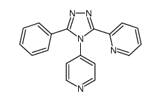 2-(5-phenyl-4-pyridin-4-yl-1,2,4-triazol-3-yl)pyridine Structure
